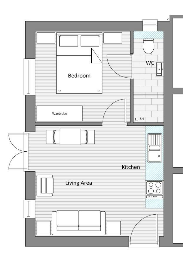 Beautiful Modern Apartment In Bath Eksteriør billede